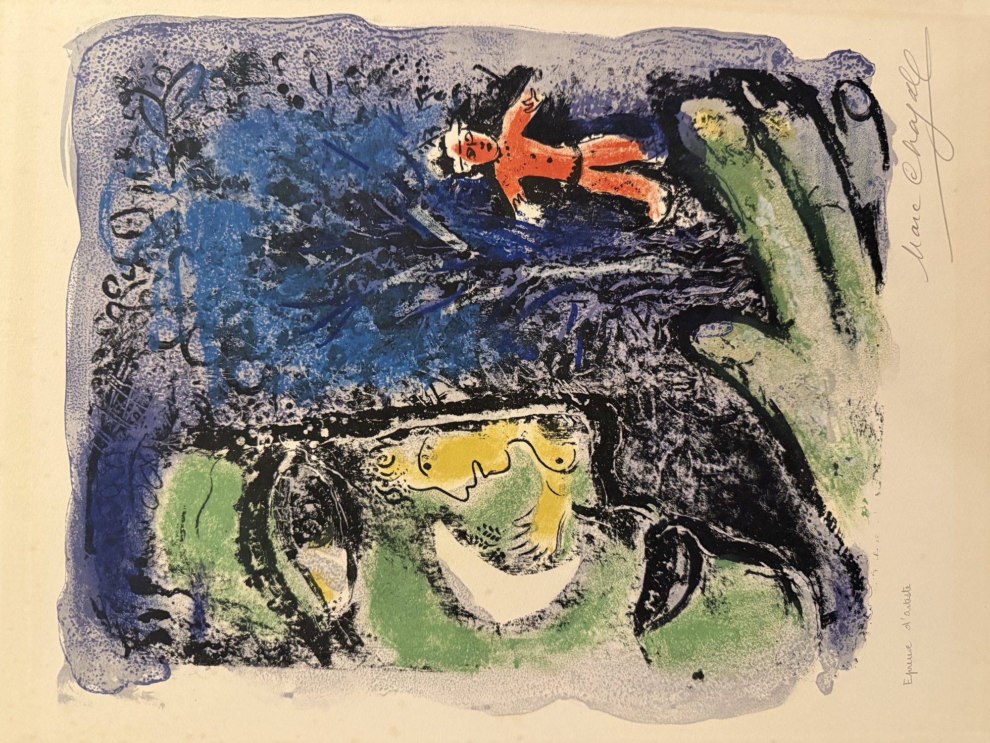 Le profil et l’enfant rouge